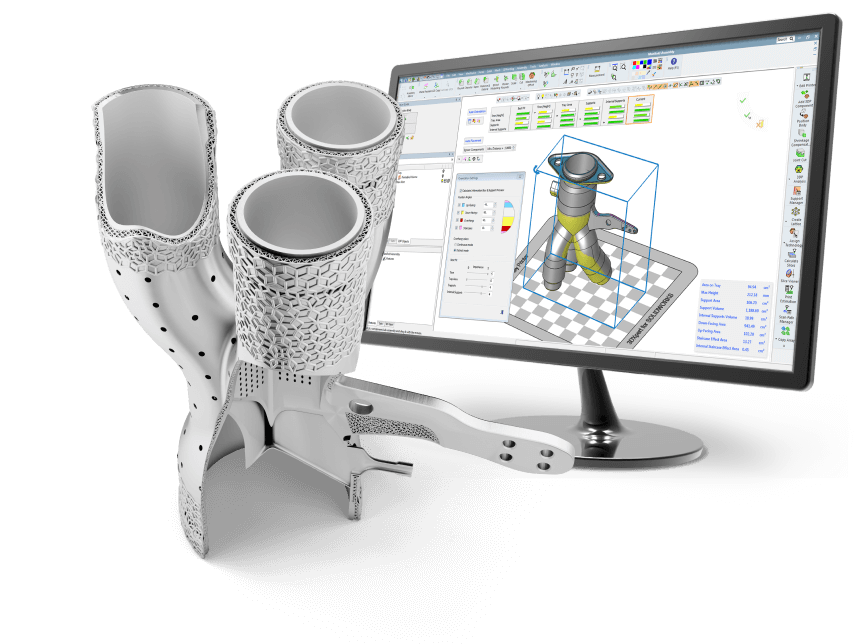 All-In-One Industrial Additive Manufacturing Software